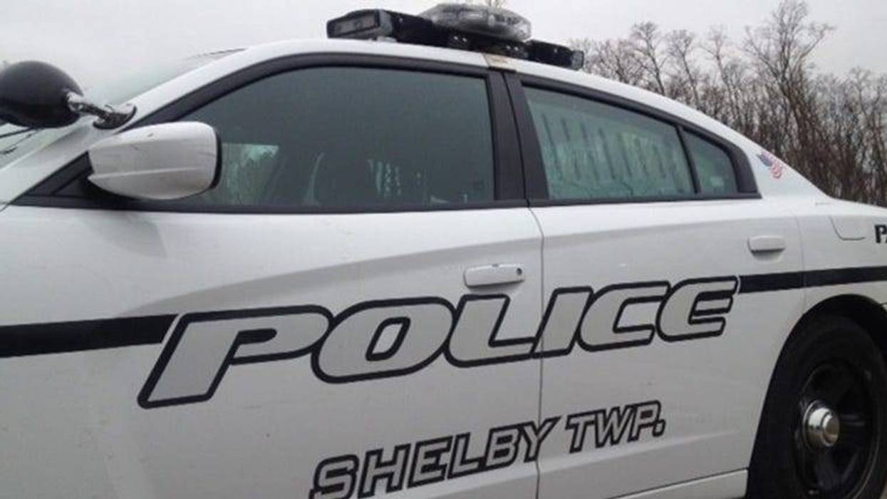 Shelby Township police car