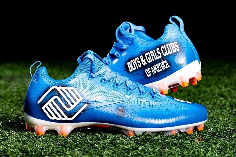 Sheldon Richardson Boys and Girls Club cleats