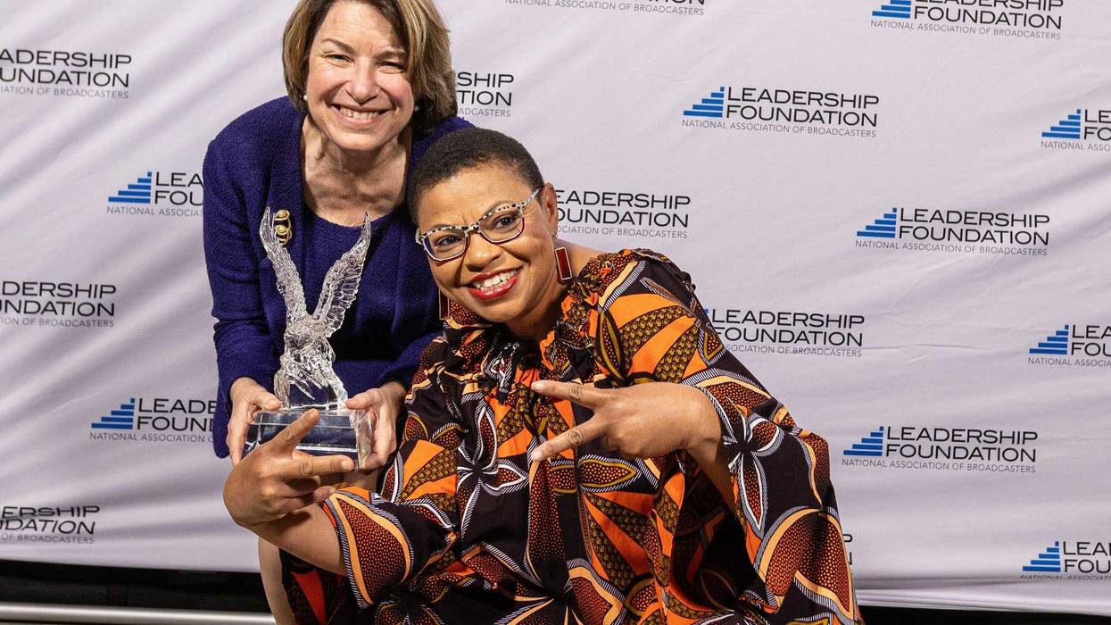 Sheletta Brundidge traveled to Washington, D.C. to accept the Celebration of Service to America Award from the National Association of Broadcasters (NAB) for her #SpreadLoveWithLocks campaign that keeps kids with autism safe from drowning.