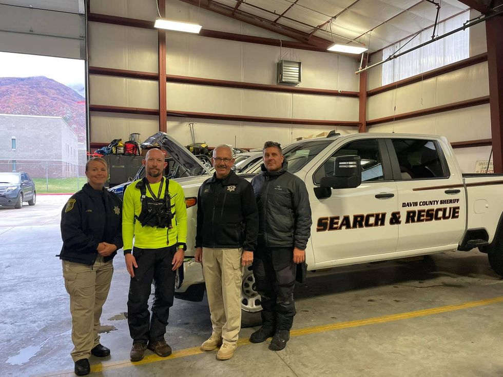 Sheriff Sparks, and Search and Rescue volunteers who helped rescue the 87 runners.