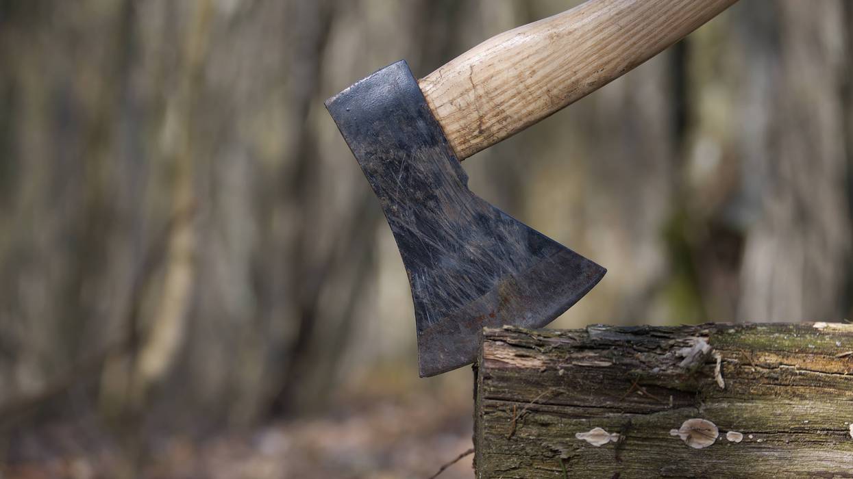 Sheriff Steve Soyka says it all started Wednesday evening when a man forced his way into the home of his ex-wife with an axe.