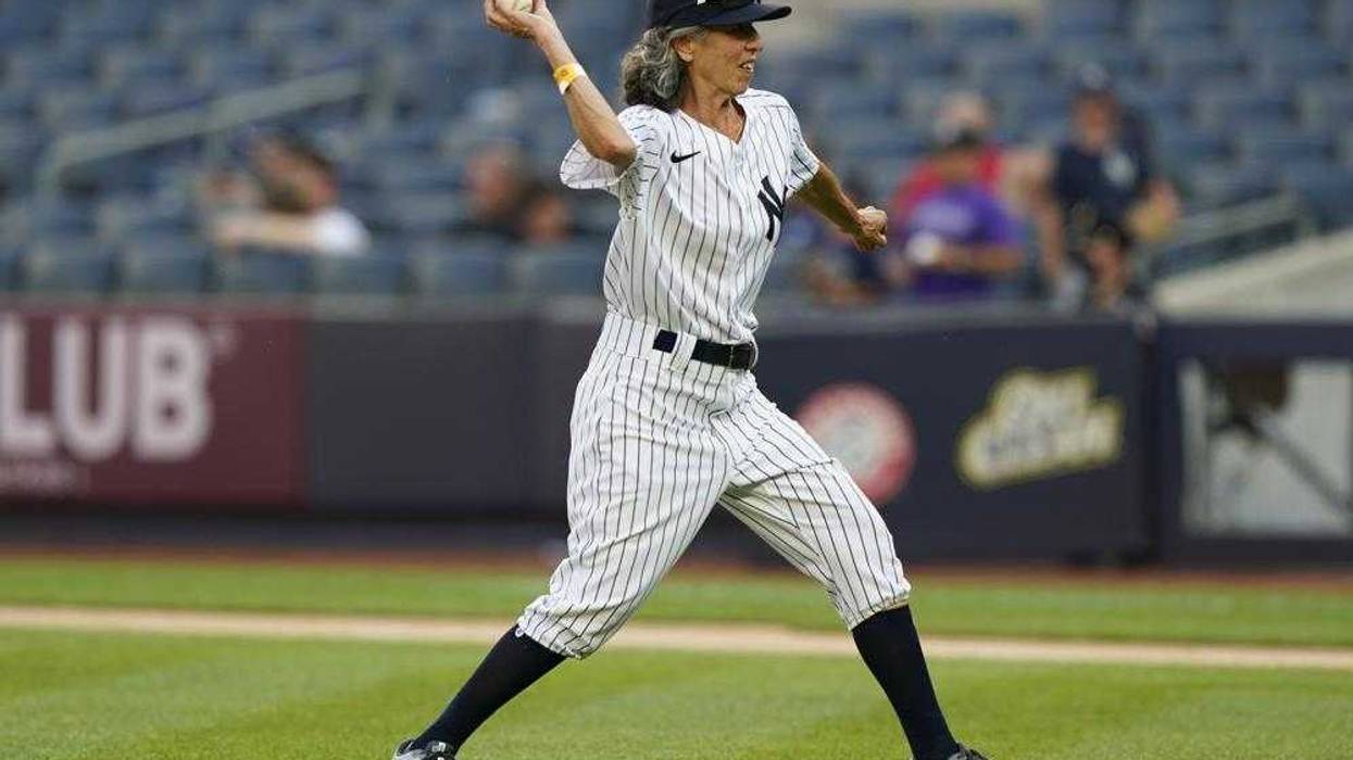 She’s up! Bat girl 60 years in making reaches Yankee Stadium