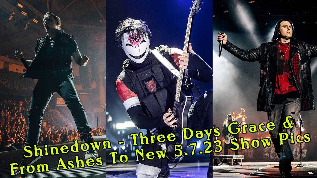 Shinedown - Three Days Grace - From Ashes To New - Angels of the Wind Arena 5.7.23