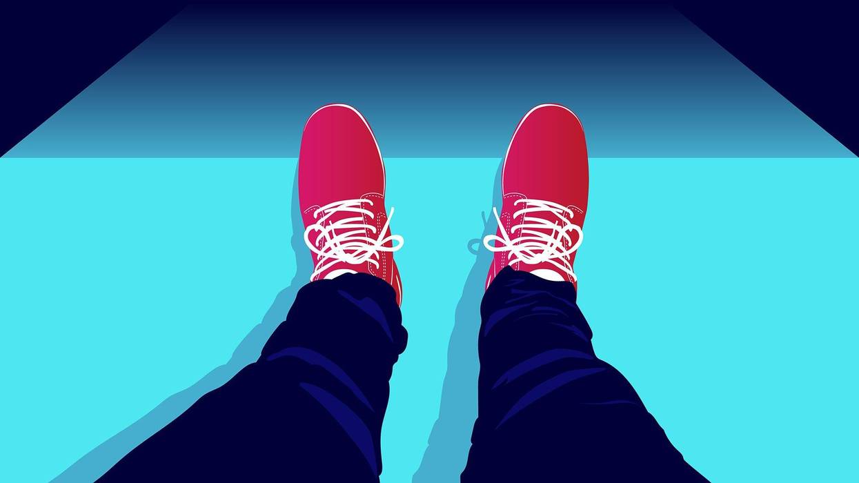 Shoe gazing