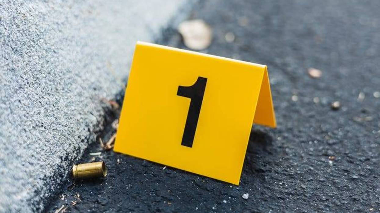 shooting scene stock image