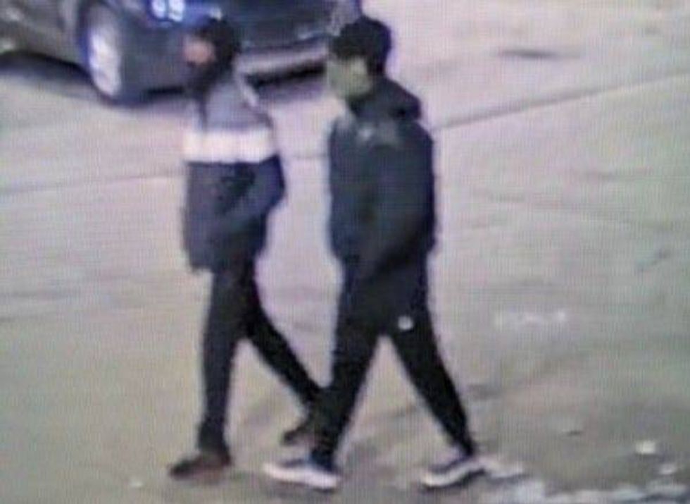 Shooting suspect with unknown person