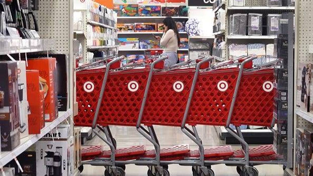 shopping at Target