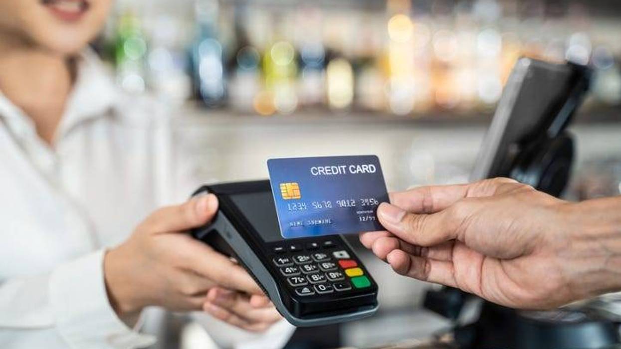 Shopping With A Credit Card