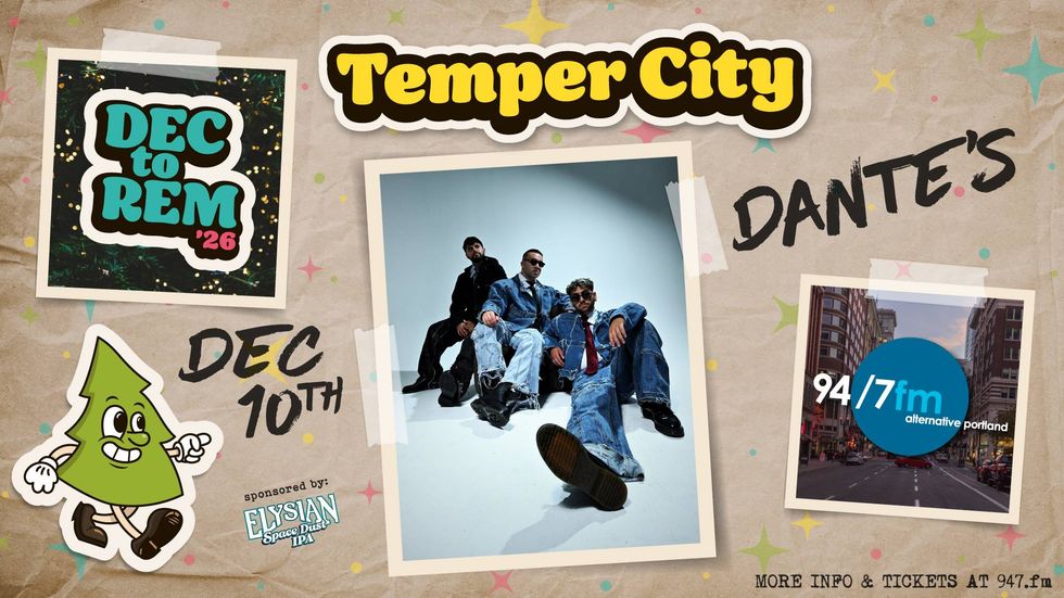 SHOW FOUR: December 10th: Temper City at Dante's