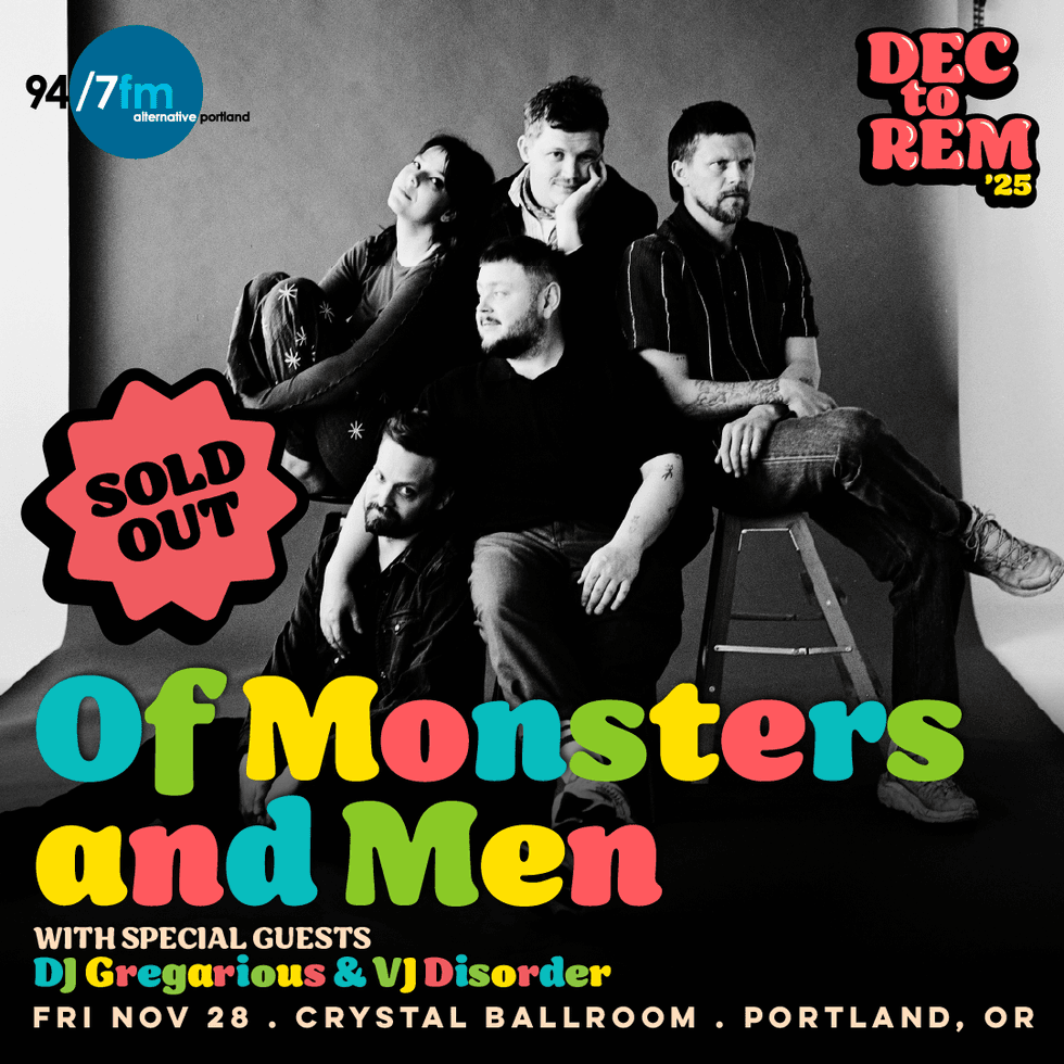 SHOW ONE: Friday November 28th: Of Monsters and Men at Crystal Ballroom