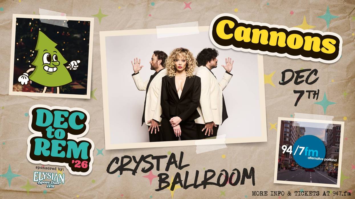 SHOW THREE: December 7th: Cannons at Crystal Ballroom
