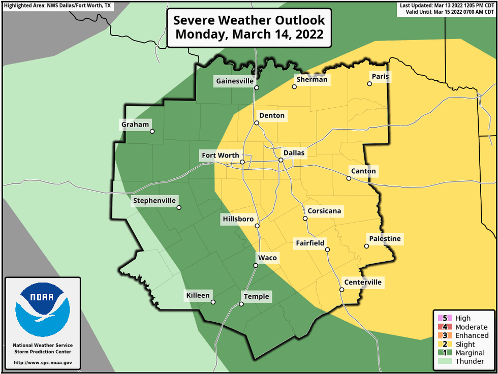 Showers & storms are expected to develop late this afternoon or early evening. Some may become strong/severe