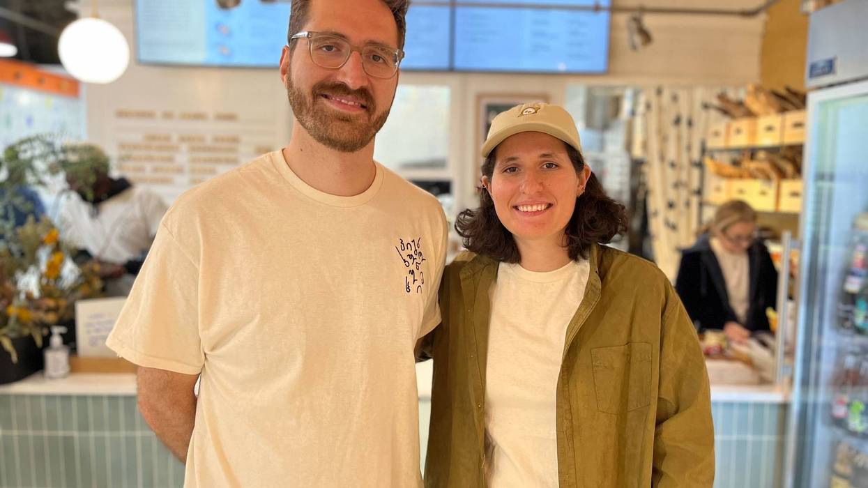 Siblings Michael and Donna Kolodesh opened Georgian restaurant Saami Somi in Reading Terminal Market.
