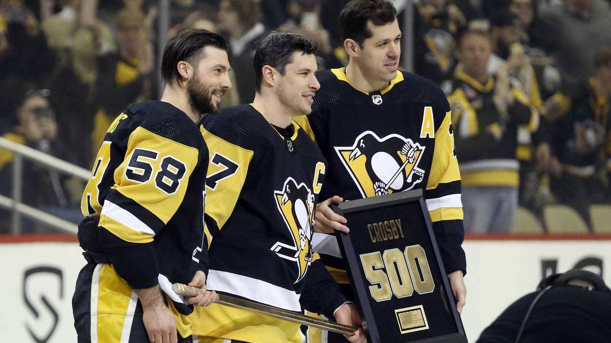 Sidney Crosby Kris Letang Evgeni Malkin