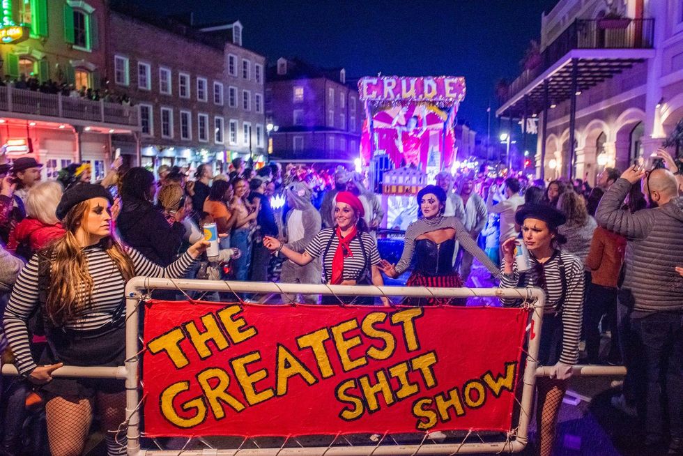 Sights from Krewe du Vieux