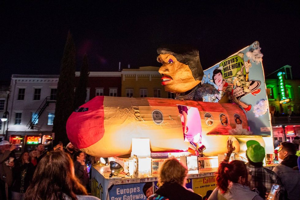 Sights from Krewe du Vieux