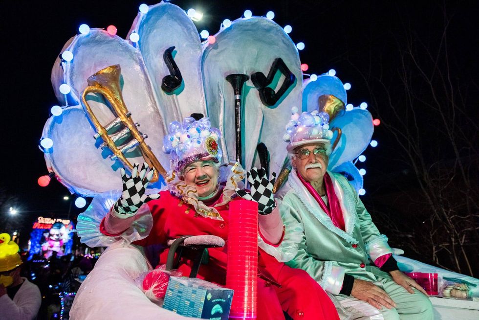 Sights from Krewe du Vieux