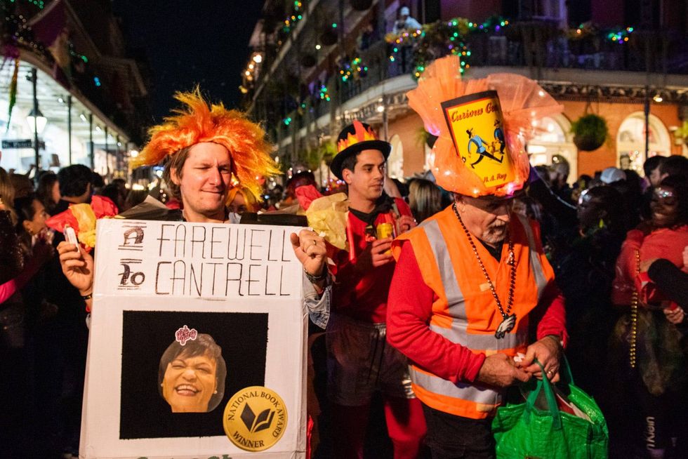 Sights from Krewe du Vieux