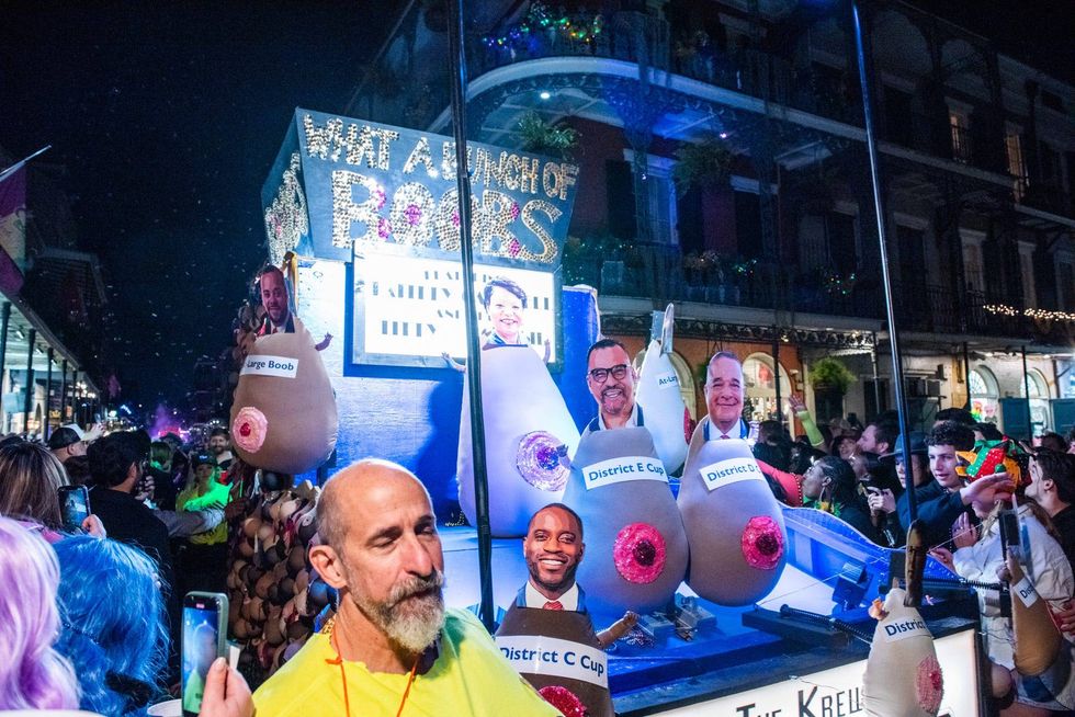 Sights from Krewe du Vieux