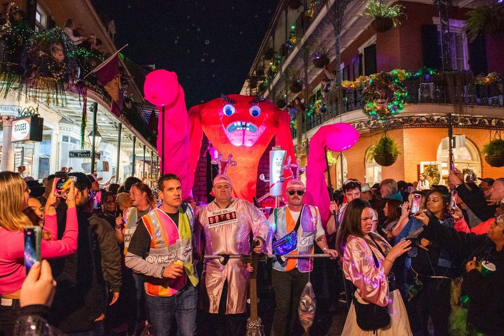 Sights from Krewe du Vieux