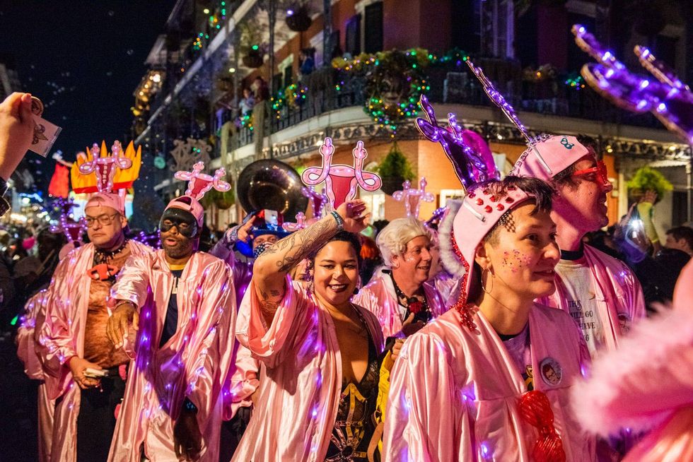 Sights from Krewe du Vieux