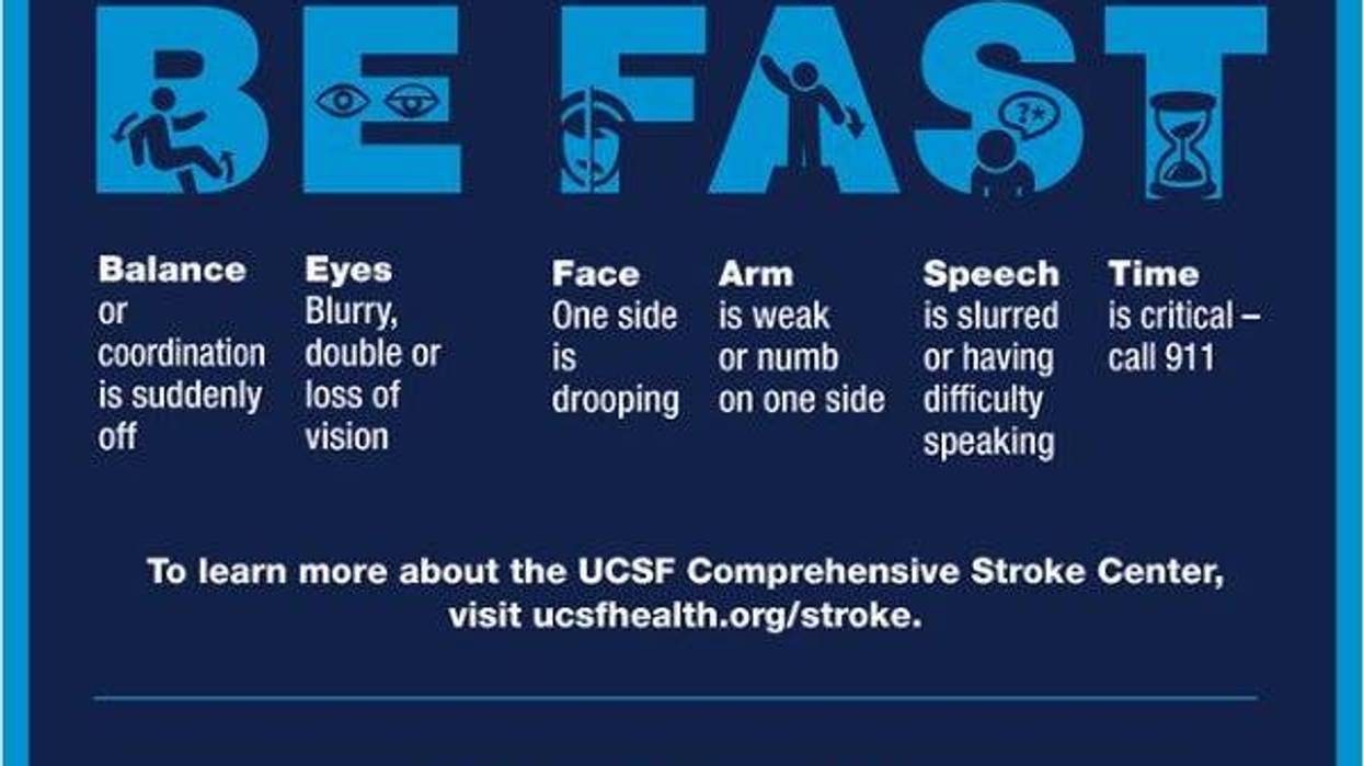 signs of a stroke BEFAST