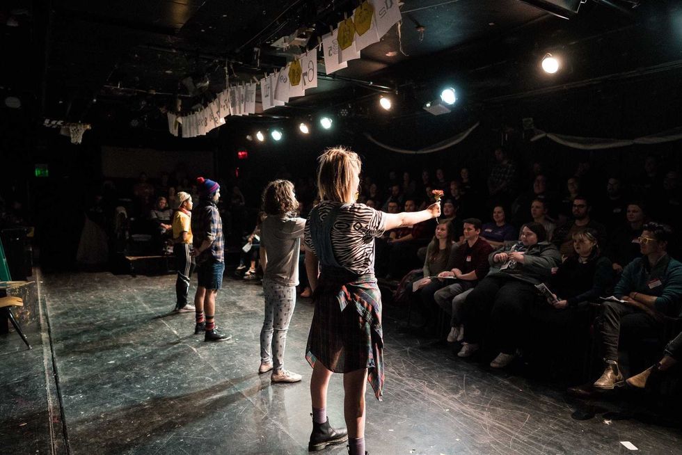 Silva said their flagship show, "The Infinite Wrench," is 30 original plays in 60 minutes. He said every show is different and the audience chooses the order.