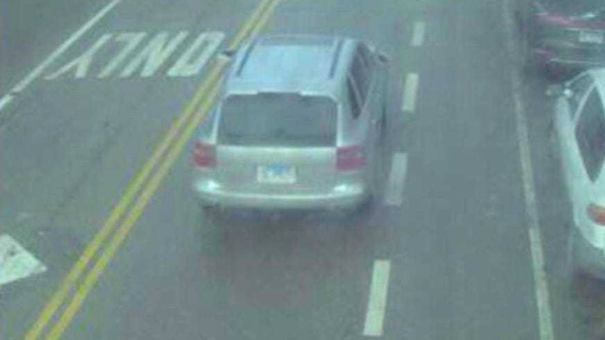 silver car