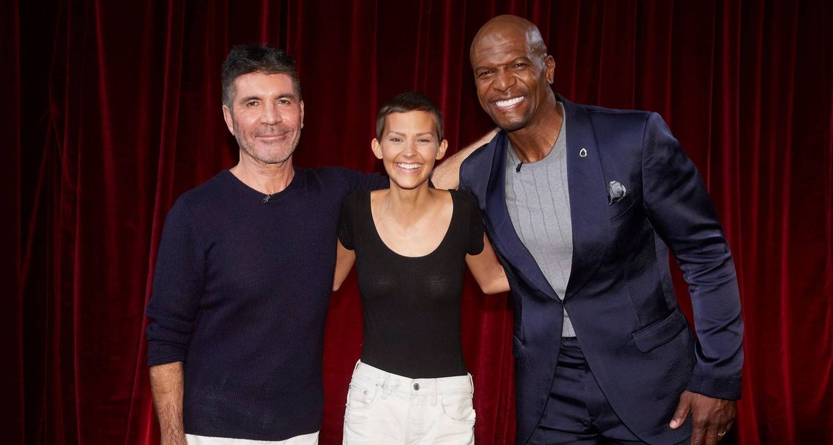 Simon Cowell, Nightbirde and Terry Crews