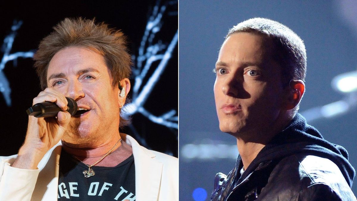Simon LeBon (Duran Duran), and Eminem