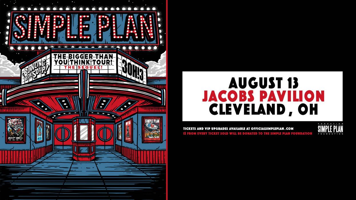 You Could See Simple Plan at Jacobs Pavilion!