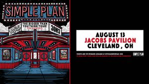 Simple Plan at Jacobs Pavilion on August 13th