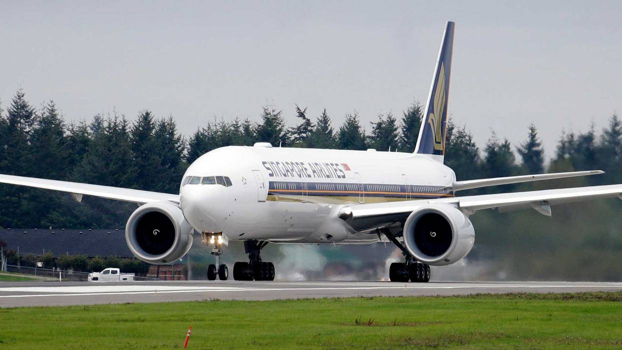 Singapore Airlines Boeing