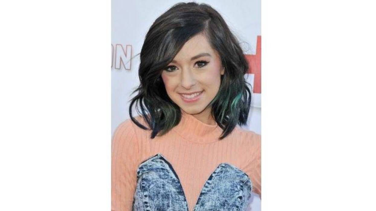 Singer Christina Grimmie arrives at TUBEATHON held at the iHeartRadio Theater in Burbank, CA on Wednesday, April 20, 2016