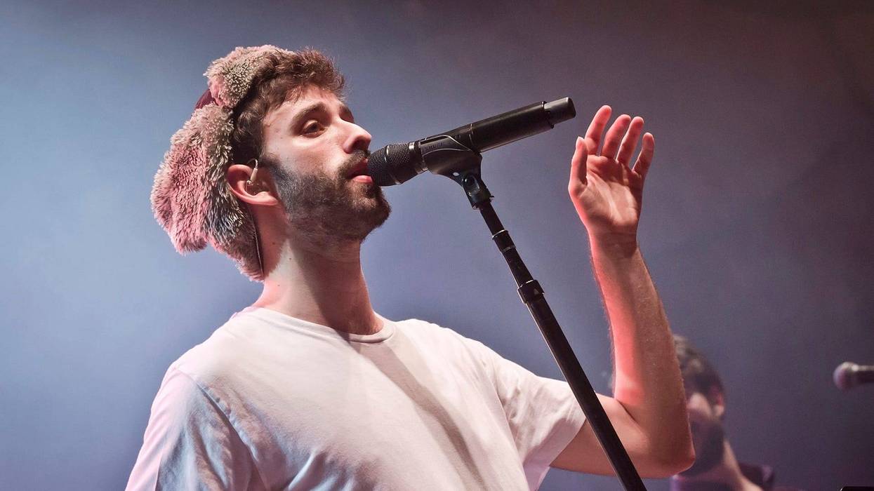 Singer Jack Met of AJR