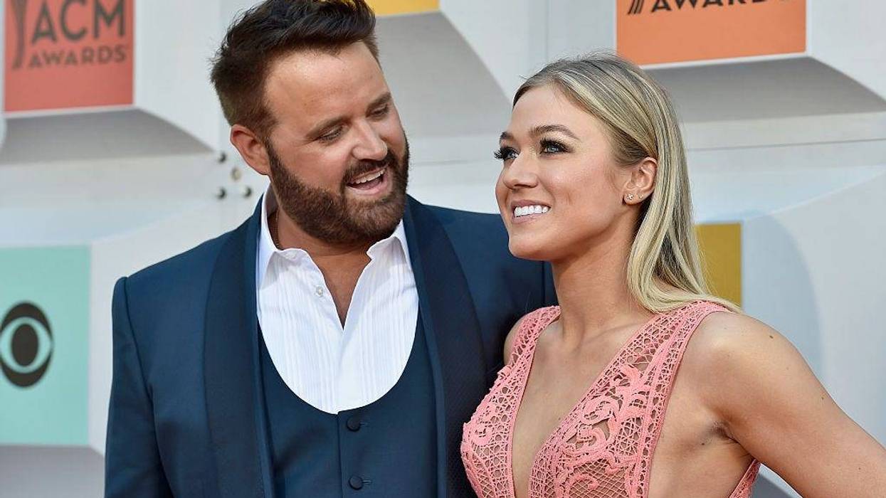 Singer Randy Houser (L) and Tatiana Starzynski attend the 51st Academy of Country Music Awards at MGM Grand Garden Arena on April 3, 2016 in Las Vegas, Nevada