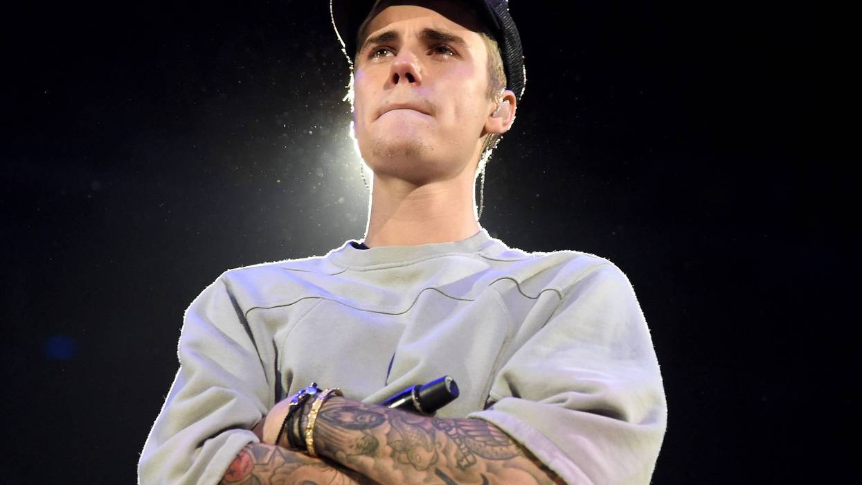 Singer/songwriter Justin Bieber performs onstage during An Evening With Justin Bieber at Staples Center on November 13, 2015 in Los Angeles, California.