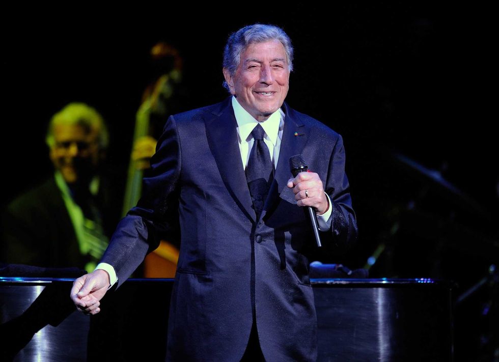 Singer Tony Bennett performs at The Pearl concert theater at the Palms Casino Resort July 24, 2011 in Las Vegas, Nevada