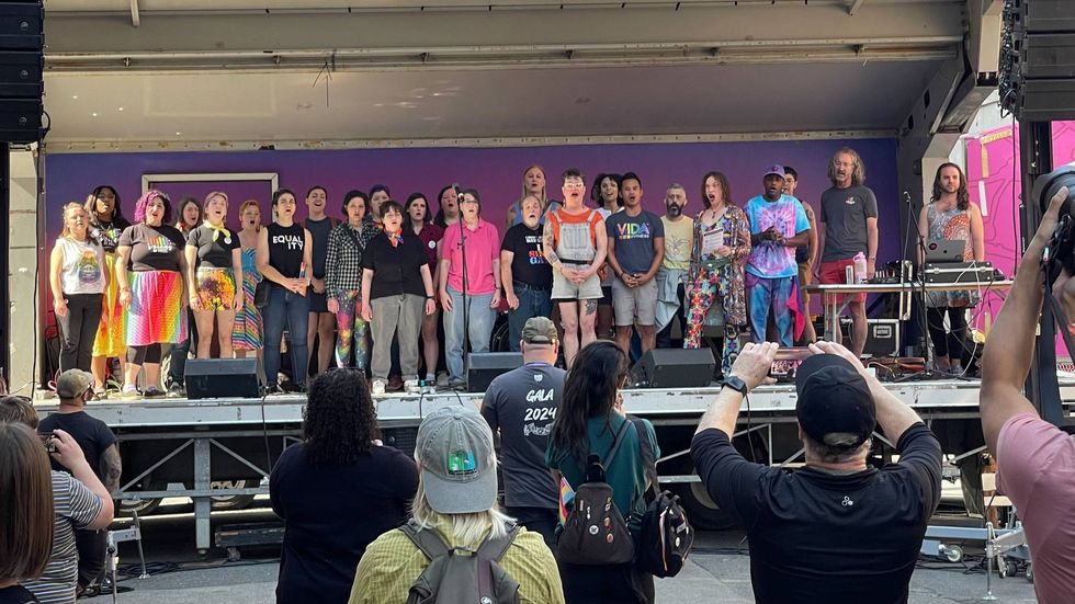 Singers perform at 2024 OurFest