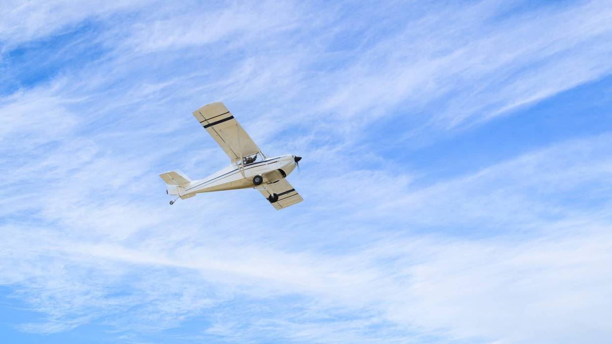 Single engine plane.