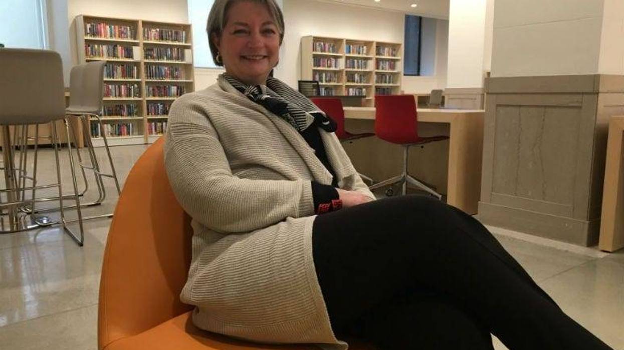 Siobhan Reardon, president and director of the Free Library of Philadelphia says National Library Week is an opportunity to explain to those who haven't been to the library in a while all that they have to offer