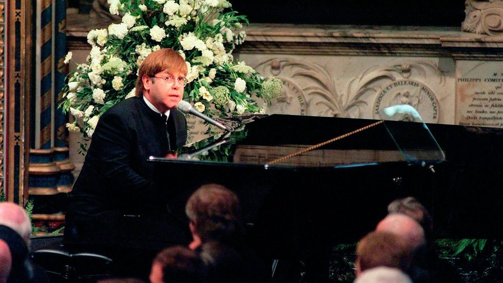 Elton John almost denied performance at Princess Diana's funeral in 1997