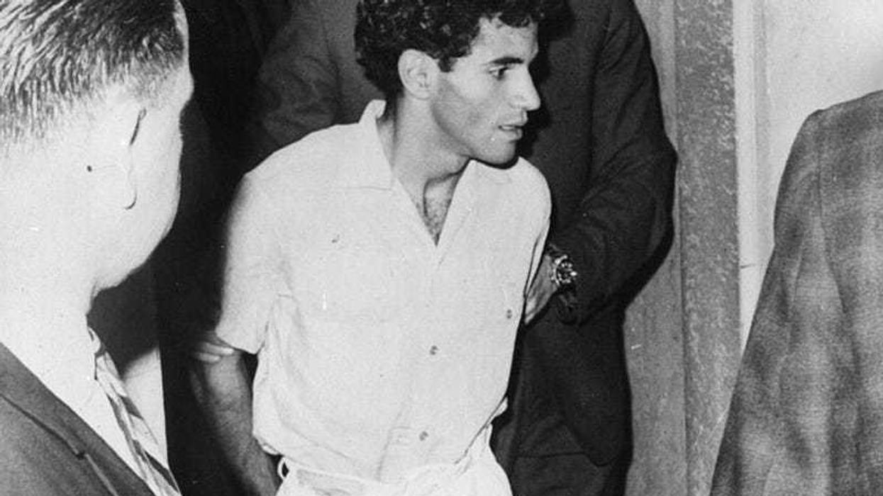 Sirhan Sirhan was charged with the assassination of Senator Robert Kennedy during a campaign stop in California.