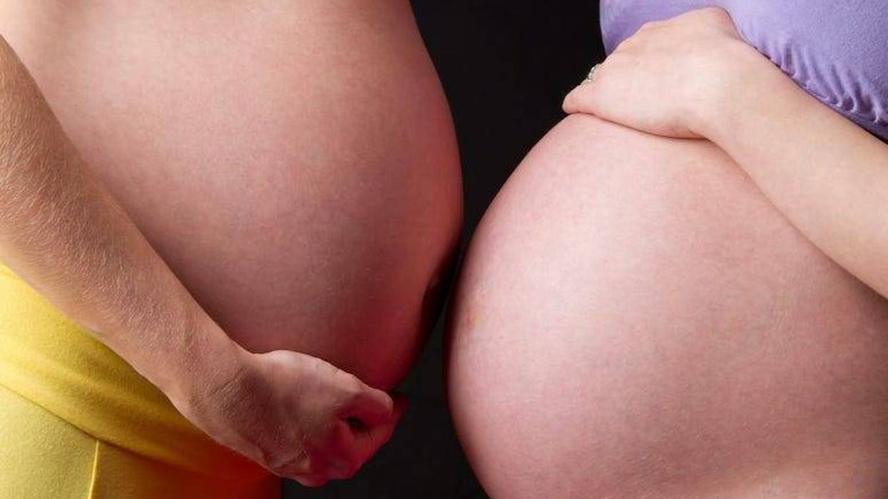 Sisters, Pregnant, Bellies