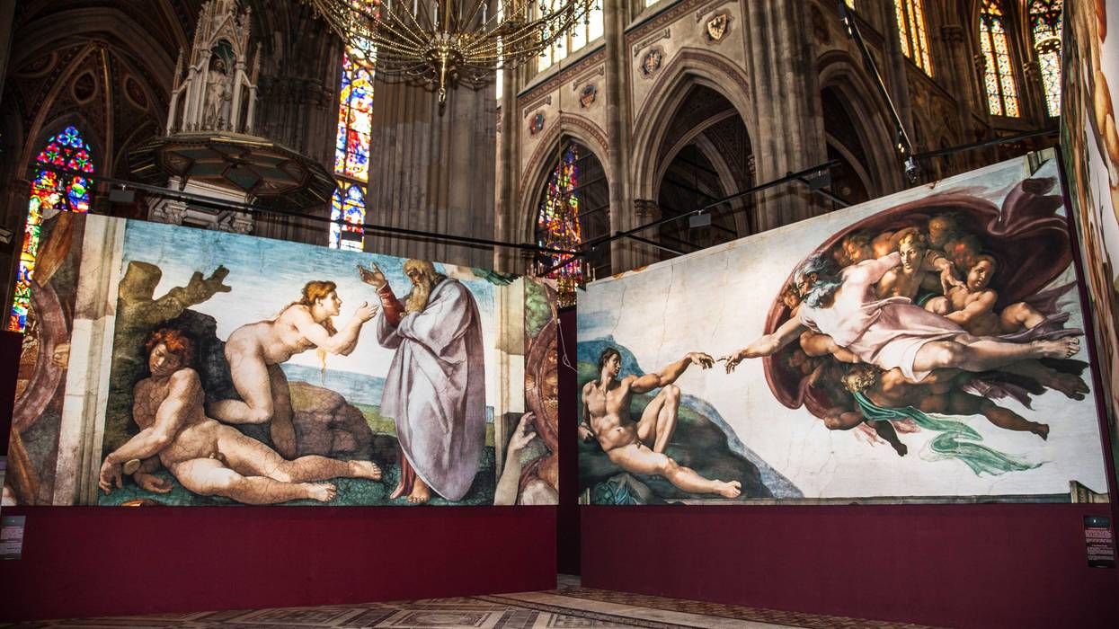 Sistine Chapel exhibit at America's Center