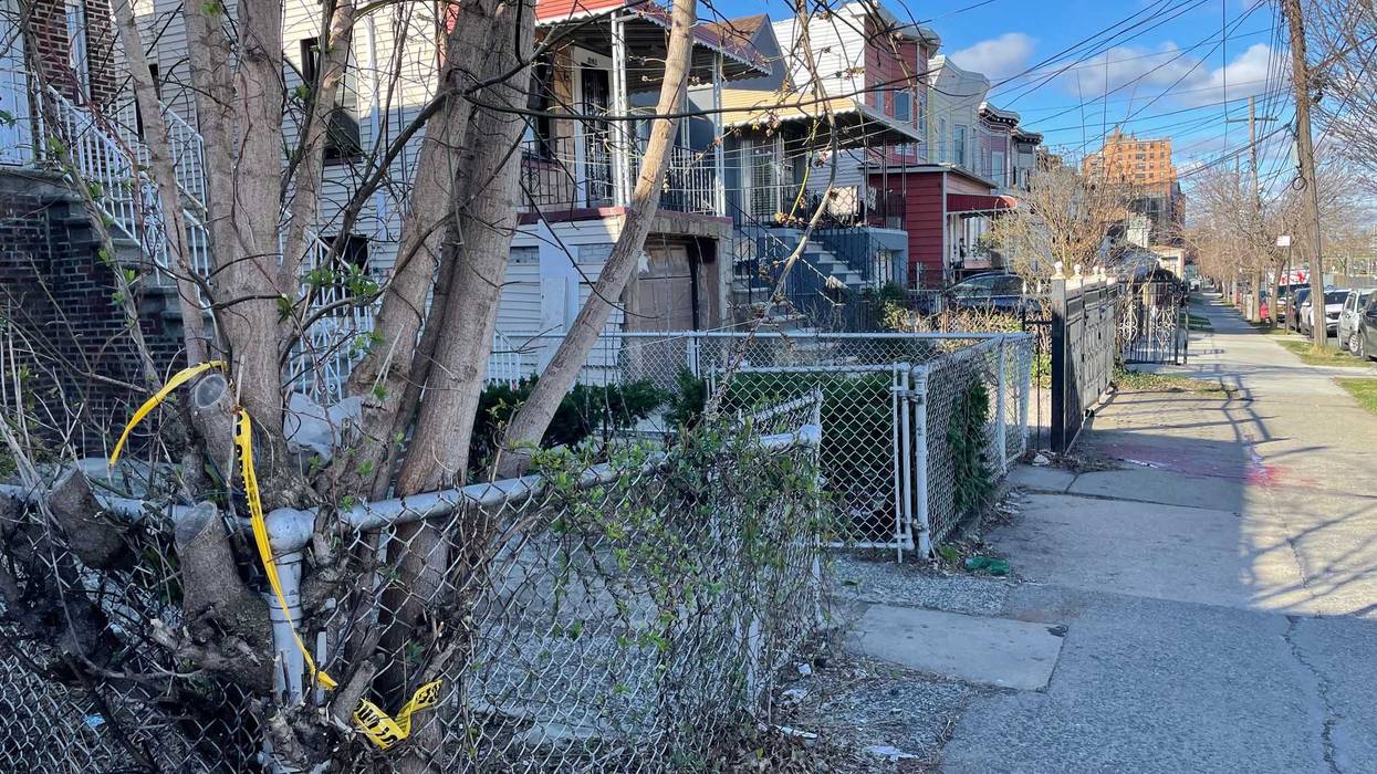 Site of fatal stabbing