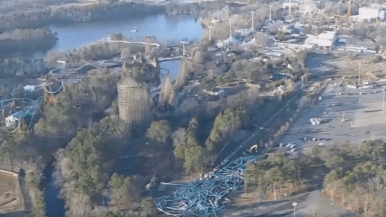 Six Flags Great Adventure implodes Kingda Ka roller coaster