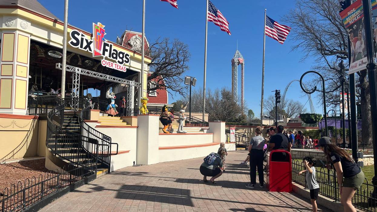 Six Flags Over Texas in Arlington, Texas on Thursday, March 13, 2025.