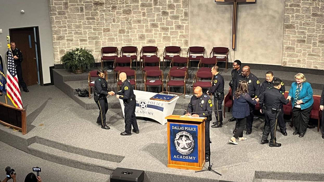 Sixteen officers graduated to become Dallas police officers on Friday, Dec. 16, 2022.