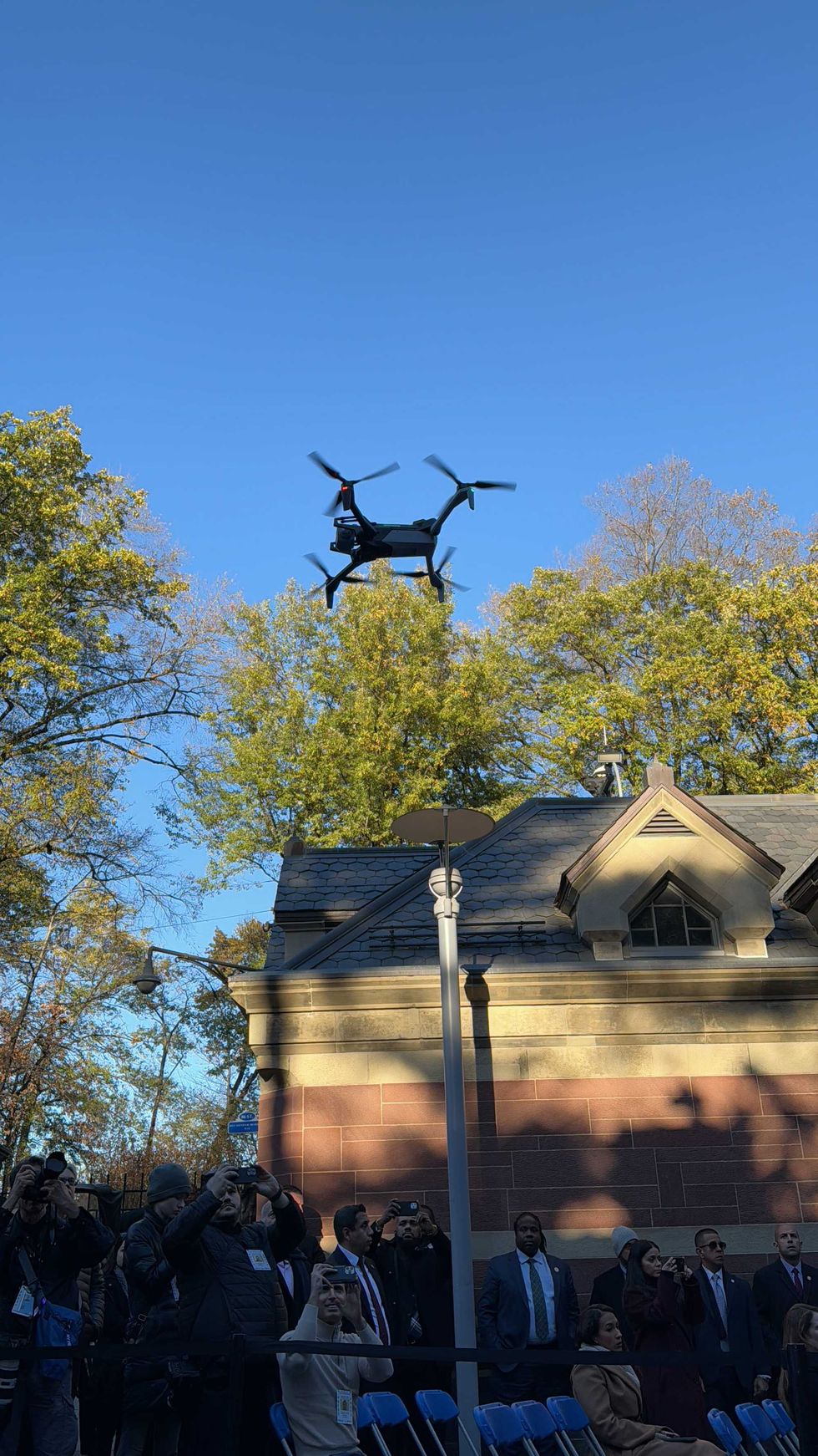 Sixty NYPD officers were trained to pilot the drones.
